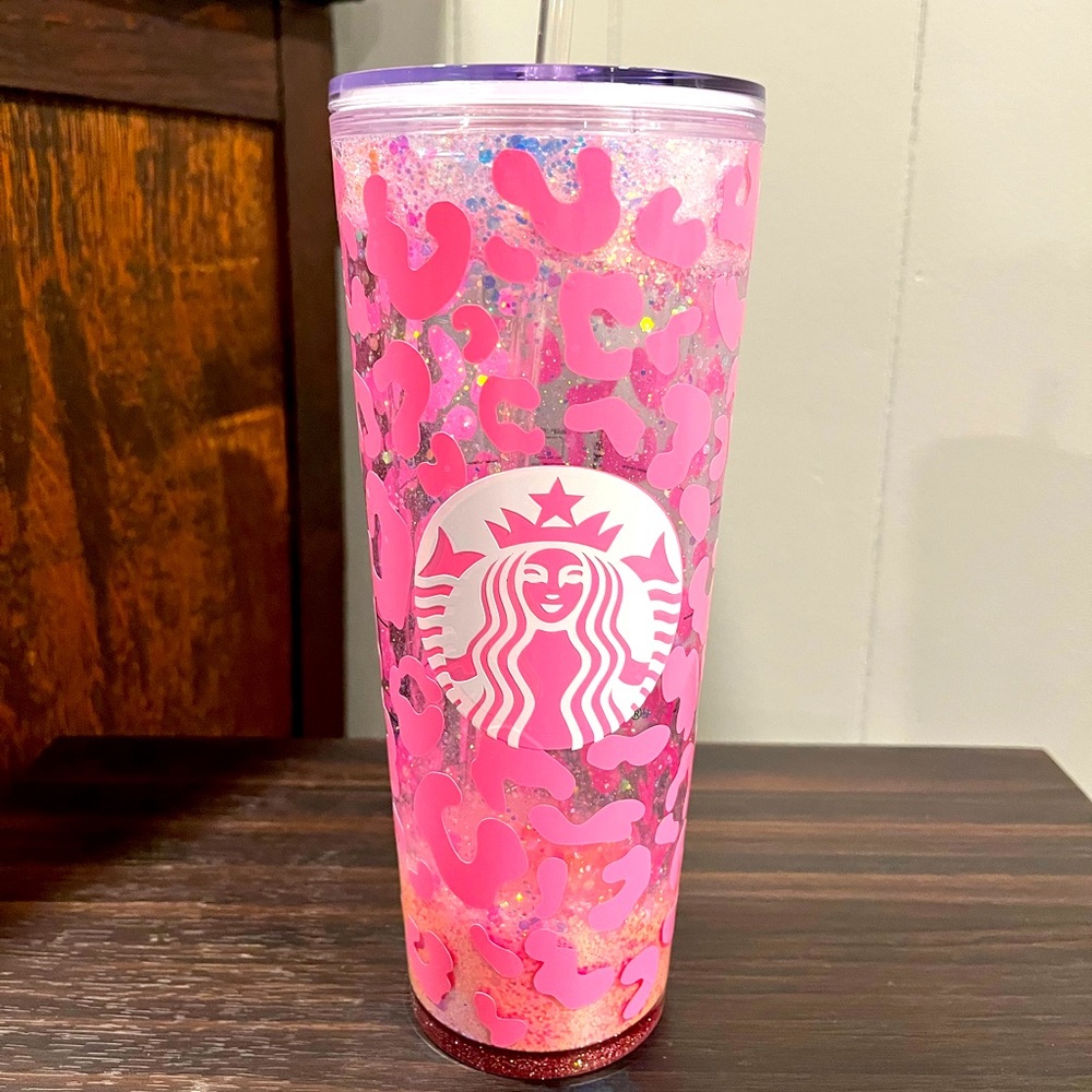 Custom Snow globe Starbucks Tumbler